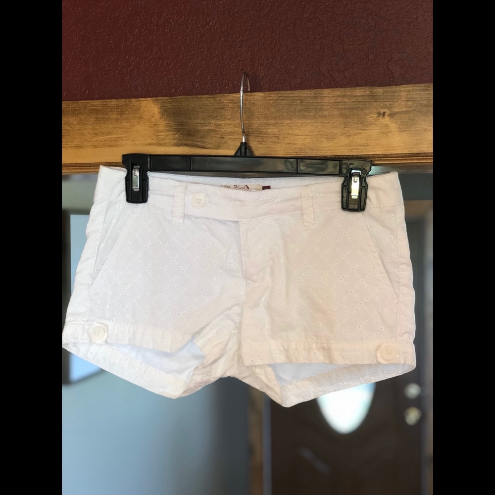 White Shorts